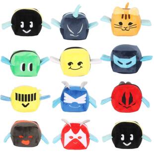 跨境bee swarm simulator蜂群模拟器毛绒公仔卡通蜜蜂盒子玩偶