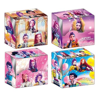 韩流恶魔猎人猎魔女团盒装卡牌36包全套收藏卡片kpop卡包儿童玩具
