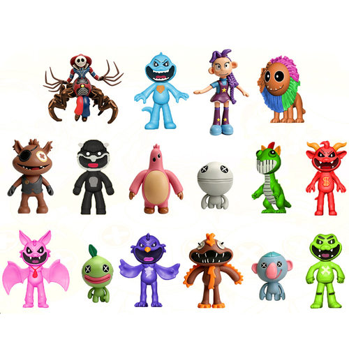 新款波比的游戏时间五原型体boss小丑1006公仔模型儿童节礼物摆件