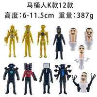 Часы, монитор, туалет, кукла