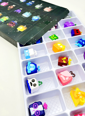 24洞Blox Fruits果实盒子惊喜洞洞乐儿童礼物恶魔戳戳拆拆乐手办