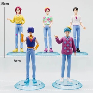 大号kpop猎魔女团沙加男团明星手办恶魔猎人秦宇公仔动漫模型摆件