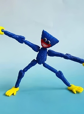 poppy playtime波比的游戏时间5乌吉瞌睡猫微笑动物手办模型摆件