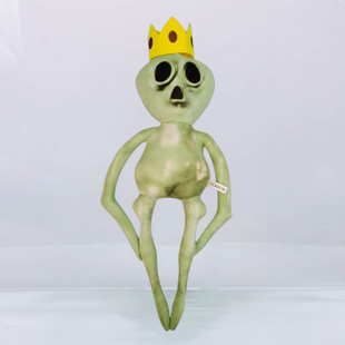 班班8外星监狱长48cm大号班班花园公仔最终boss大嘴恶魔班班玩偶