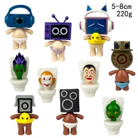 [Q версия клоуна часы люди] 10 туалетных кукол G G