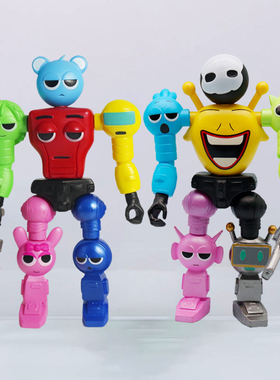 节奏盒子大号可拆装手办儿童节礼物Sprunki新款大boss组合玩具