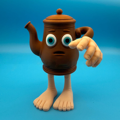 大手茶壶人ai山海经高还原3D摆件TungTung Sahur木棍人儿童玩具