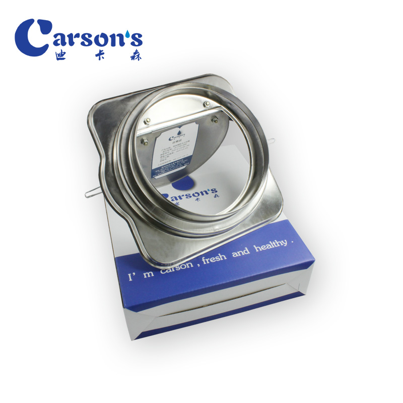 迪卡森不锈钢烟道止回阀抽油烟机止回阀厨房烟道防火止逆阀防串味