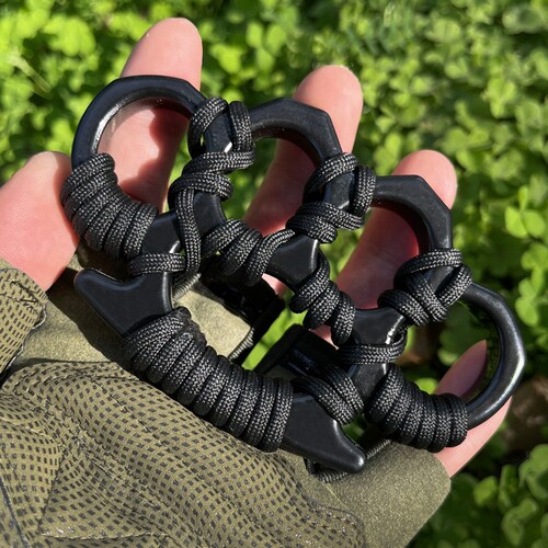 指虎合法防身武器户外拳扣手撑子拳套自卫虎指破窗器用品装备车载