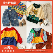 Little 卫衣裤 Goldie FW25男女宝毛衣针织开衫 背带 Ace 3件5折