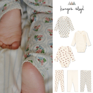 FW25新生儿宝宝包屁衣打底裤 85Z Slojd 丹麦Konges Little现货