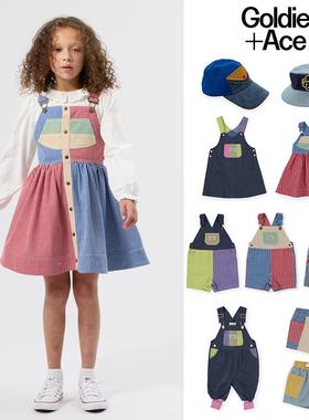 Little现货 澳洲Goldie Ace SS26春夏儿童背带裤背带裙短裤帽子