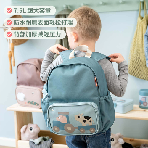 Little现货 丹麦donebydeer SS26儿童学生书包双肩包幼儿园防水