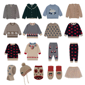 45Z 毛衣帽手套 合集FW23针织开衫 丹麦Konges Slojd秋冬秒杀