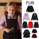 丹麦FUB Little现货 FW25秋冬儿童女宝针织上衣半裙连衣裙