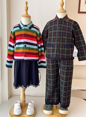 5Z Little现货 丹麦FUB FW25秋冬儿童保暖羊毛外套裤子开衫