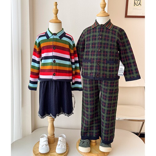 5Z Little现货 丹麦FUB FW25秋冬儿童保暖羊毛外套裤子开衫