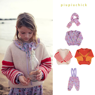 FW23儿童针织毛衣背带裤 piupiuchick 围巾 Little家葡萄牙 5件3折