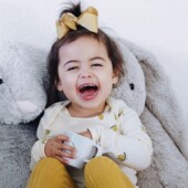 3件4折Little家现货 儿童婴幼儿8cm蝴蝶结发夹 staer 丹麦bows