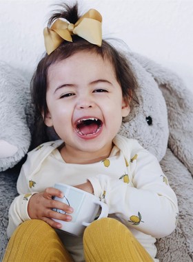 3件4折Little家现货 丹麦bows by staer 儿童婴幼儿8cm蝴蝶结发夹