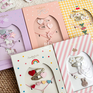 SS25儿童女宝可爱项链发夹套装 85Z Rockahula 英国 Little现货