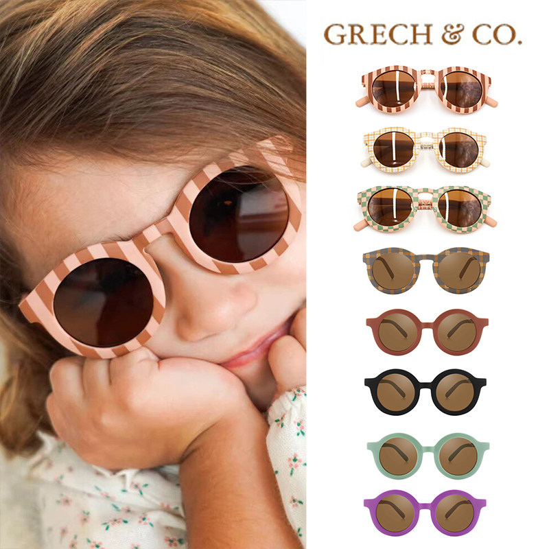 75Z Little现货丹麦grech co 春夏儿童宝宝太阳眼镜墨镜沙滩镜