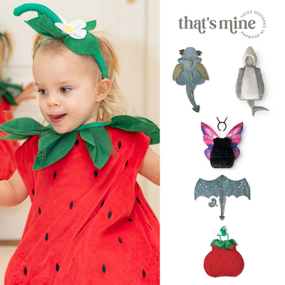 Little现货 丹麦thatsmine SS26儿童卡通玩偶服动物装扮节日