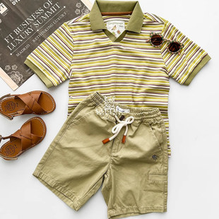 短裤 衬衫 SS24男宝中性短袖 Little家现货菲律宾gingersnaps