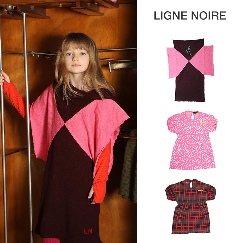 现货连衣裙Little短袖中性秋冬