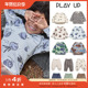 现货Little葡萄牙play FW25男女宝印花T恤卫衣卫裤 5件4折 长裤
