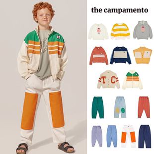 Little现货西班牙the 卫裤 campamento 卫衣开衫 SS25男女宝长袖