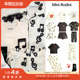 长裤 袜 SS25春夏儿童中性短袖 短裤 Little现货瑞典MINI RODINI
