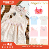 Face Little家现货英国Angels SS25春夏女宝宝T恤吊带背心上衣