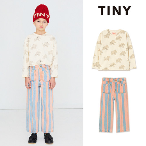 Little现货 西班牙Tiny Cottons FW26秋冬儿童长袖T恤上衣长裤