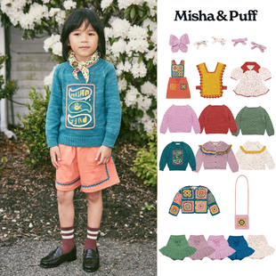 SS25女宝开衫 Puff Misha 毛衣马甲半裙发夹 Little现货