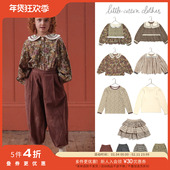 Little英国Little Cotton Clothes 5件4折 FW25女童上衣半裙长裤