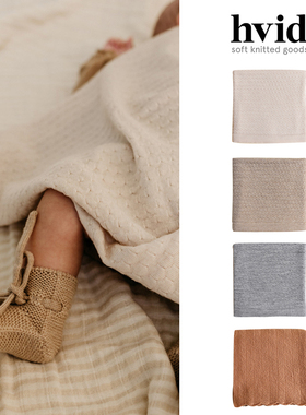 9Z Little现货 比利时HVID FW25秋冬婴幼儿针织盖毯羊毛午睡毯