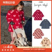 5件4折 FW25秋冬女宝夹克毛绒外套 Slojd Little现货 丹麦Konges