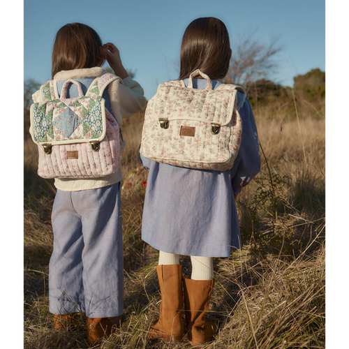 D2 Little家法国louise misha FW26大容量双肩包书包斜挎包化妆包