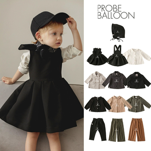 Little 背带裙裤 probe FW23女宝衬衫 夹克外套儿童 balloon 5件3折