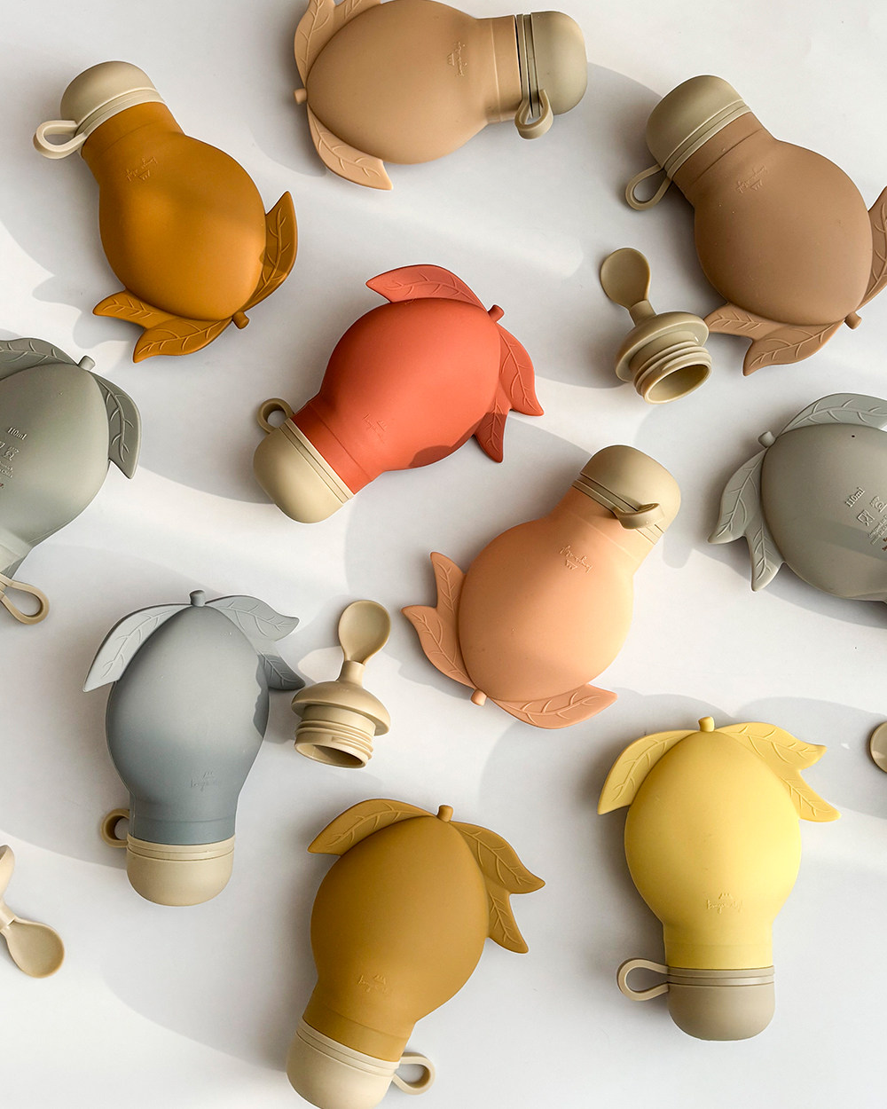 7Z Little现货 Konges Slojd婴幼儿辅食器硅胶储存袋喂食袋