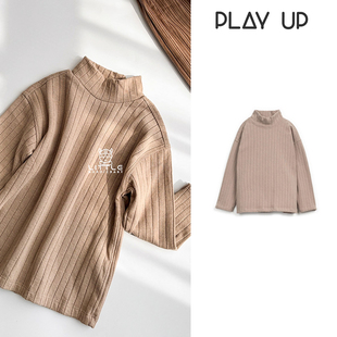 FW25秋冬儿童百搭半高领打底衫 葡萄牙play Little现货
