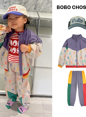 6Z Little西班牙bobo choses FW25儿童运动外套运动裤棒球帽