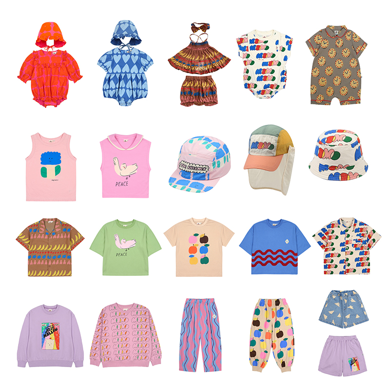 54  jellymallow春夏秒杀合集SS24儿童衬衫卫衣外套短裤长裤