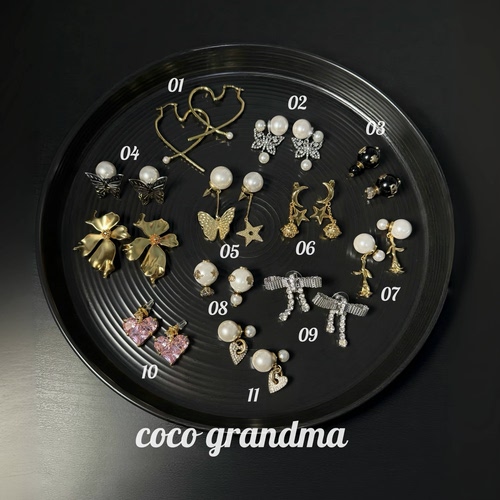 coco奶奶饰品店孤品清仓耳环
