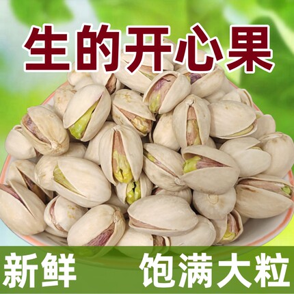 生的大颗粒美国开心果新鲜干货无添加带壳进口生的坚果烘焙原料