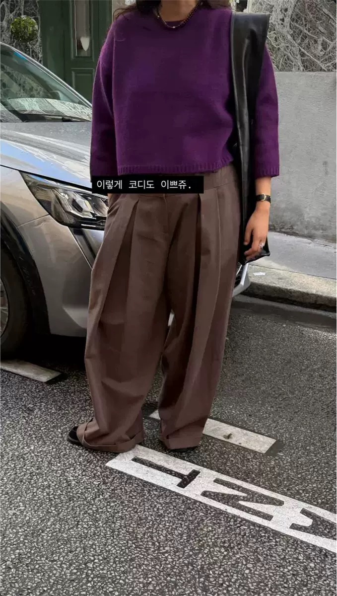 一周PREON工厂自制秋冬新款时髦七分袖通勤百搭圆领针织毛衣ethos