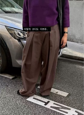 一周PREON工厂自制秋冬新款时髦七分袖通勤百搭圆领针织毛衣ethos