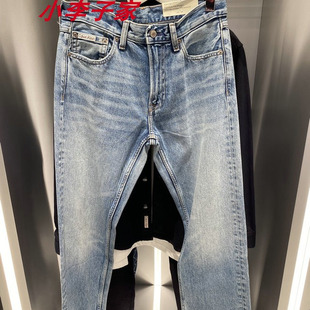 4RE719G国内代购CK Jeans25秋冬新款男士宽松直筒牛仔裤