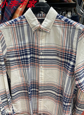 MW37566国内Tommy25秋冬男士宽松长袖衬衫外套